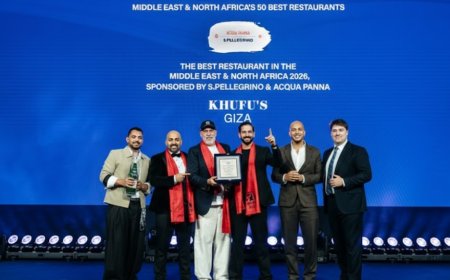 Khufu’s Ranks First in Middle East & North Africa’s 50 Best Restaurants 2026